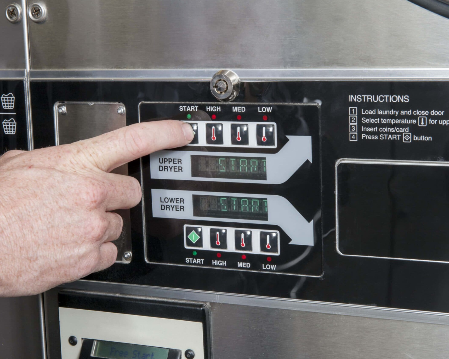 Forsyth commercial washer and dryer for sale