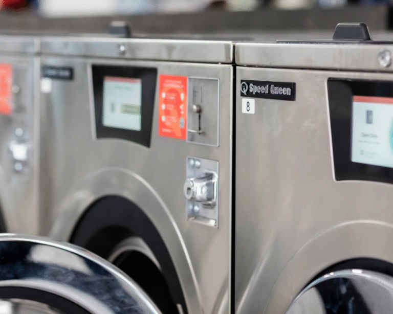 Red Bank coin operated washer and dryer