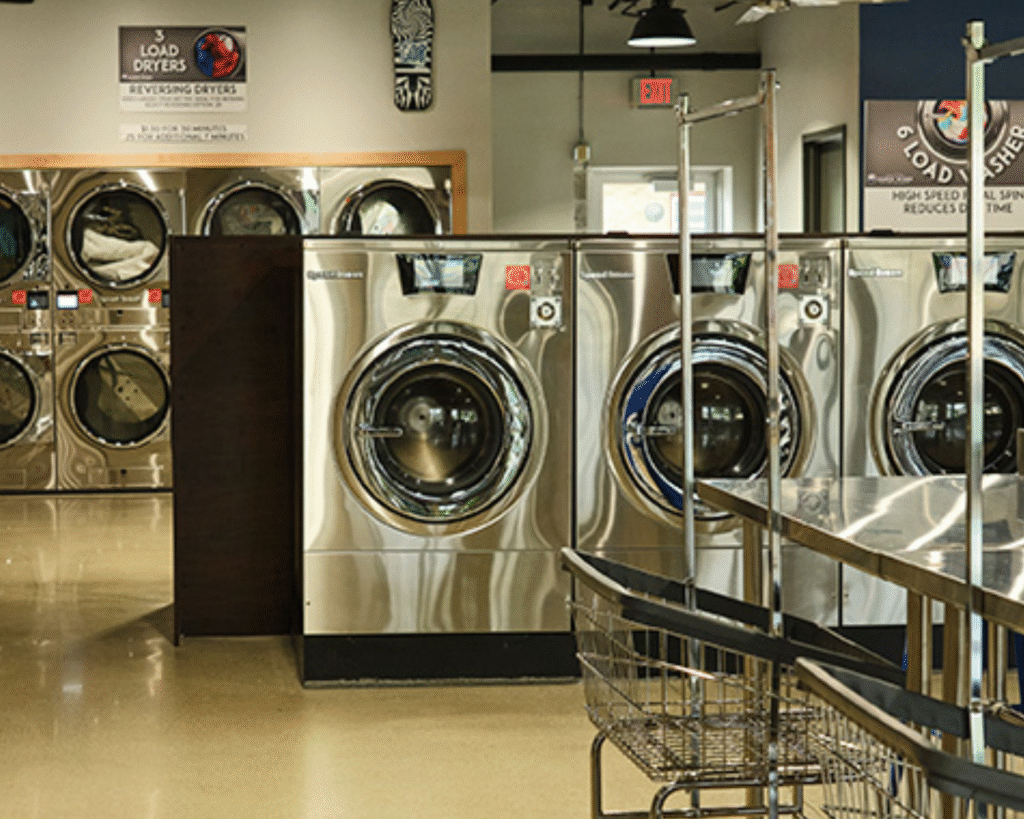 Hoover coin operated washer and dryer