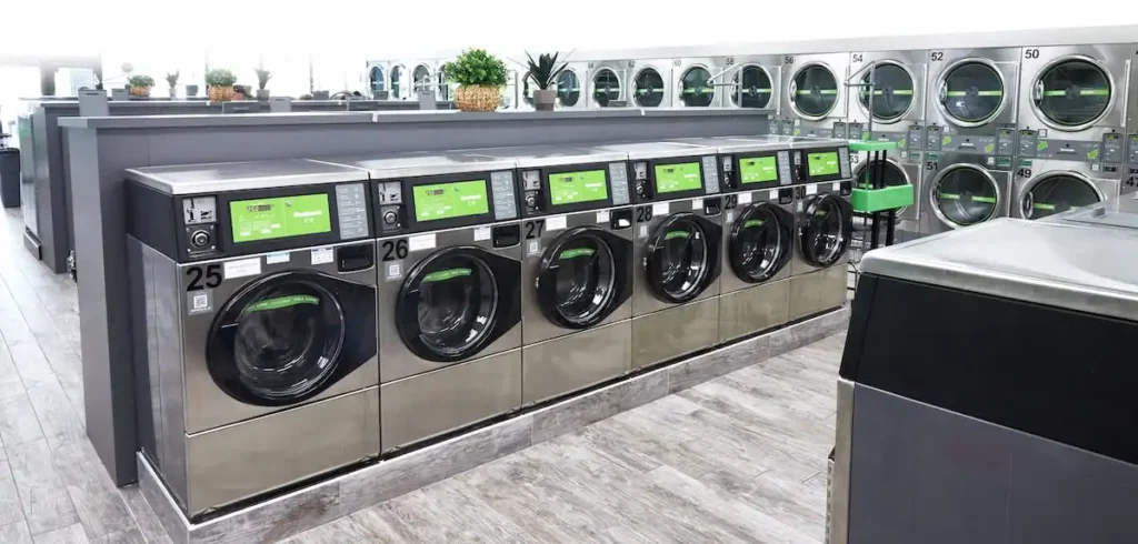 huebsch coin laundry equipment for laundromat