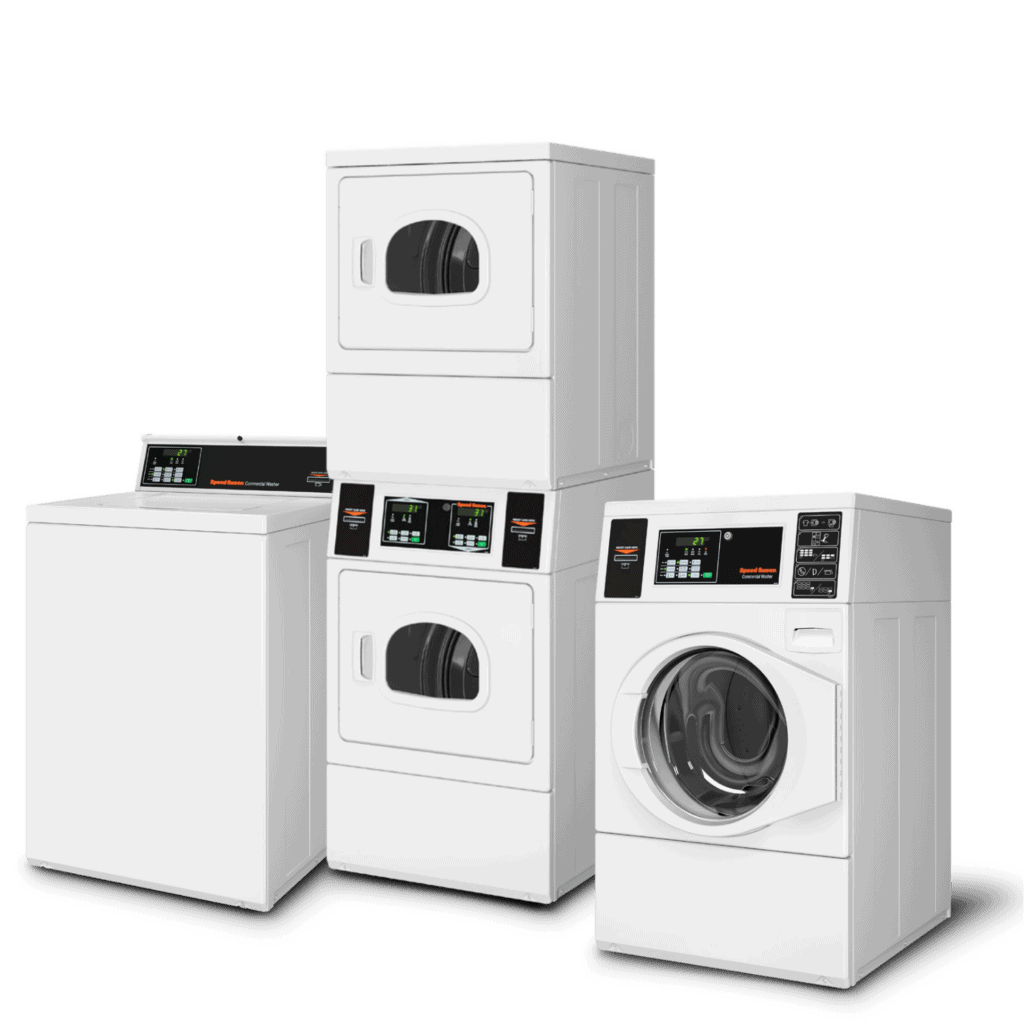 Speed Queen laundry machines for apartment buildings