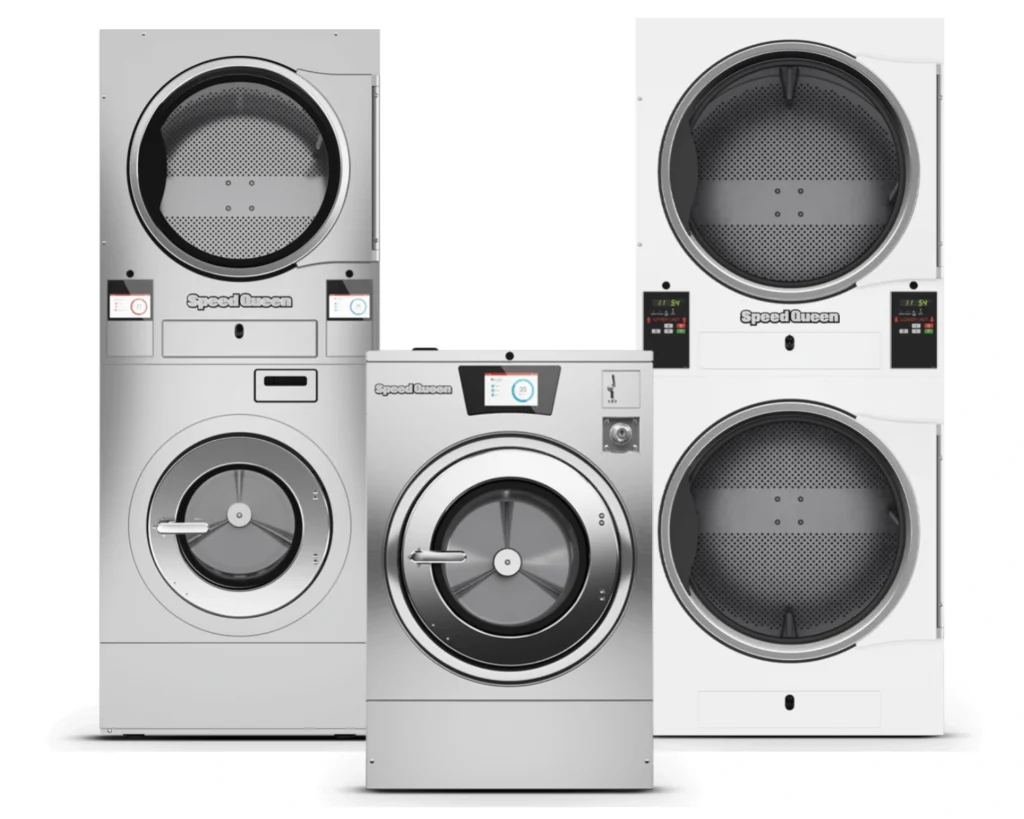 Coin vs card-operated laundry equipment options for multifamily housing laundry rooms