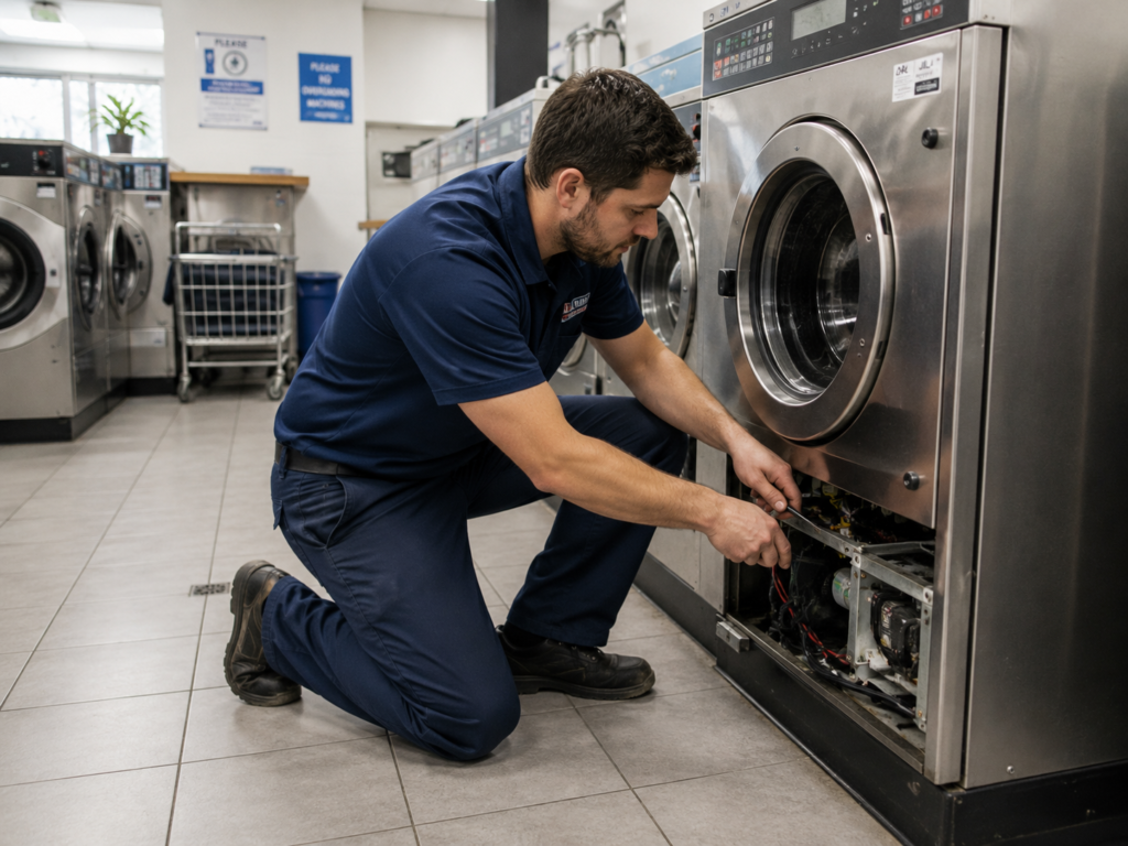 commercial laundry equipment maintenance technicians