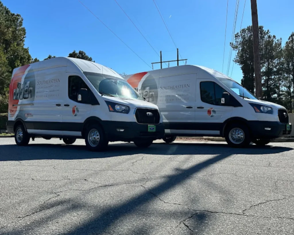Commercial washer needs service from Southeastern Laundry Equipment technicians for on-site repair and maintenance