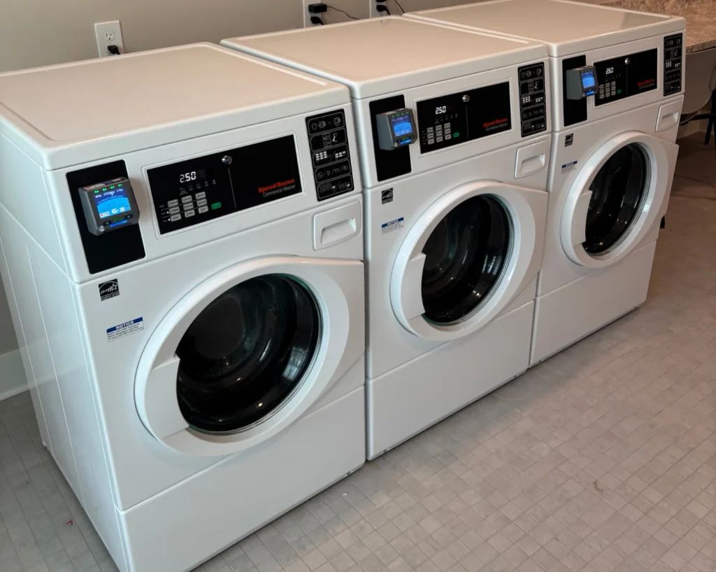 Make your laundromat stand out with modern commercial washers and convenient digital payment options.